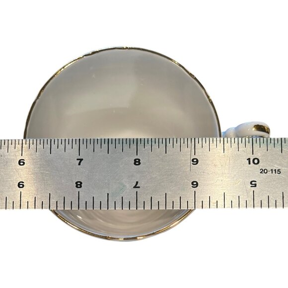 Regency English Bone China Cup & Saucer Floral Design Gold Trim Made In England - Picture 13 of 13